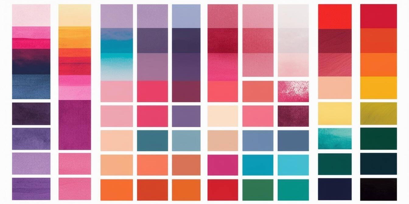 color palettes, mood boards, brand personality, design inspiration, visual identity, branding colors, creative style, logo design concepts, aesthetic tones, brand mood exploration