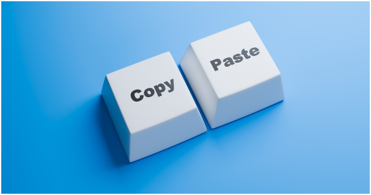 Copy and Paste Key